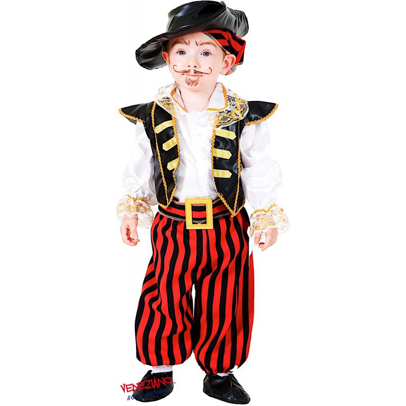 Costume 2025 pirata bambino